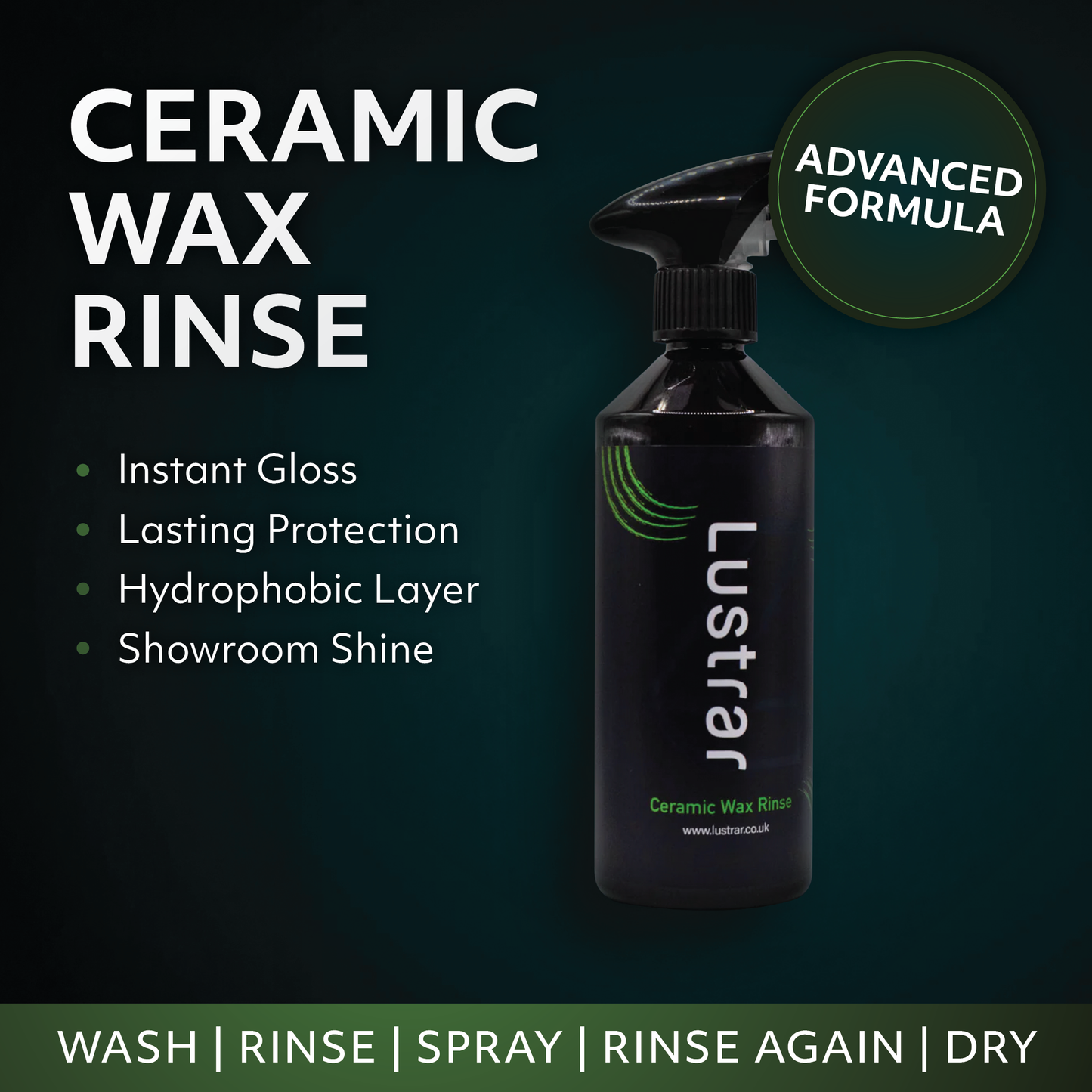 Ceramic Wax Rinse