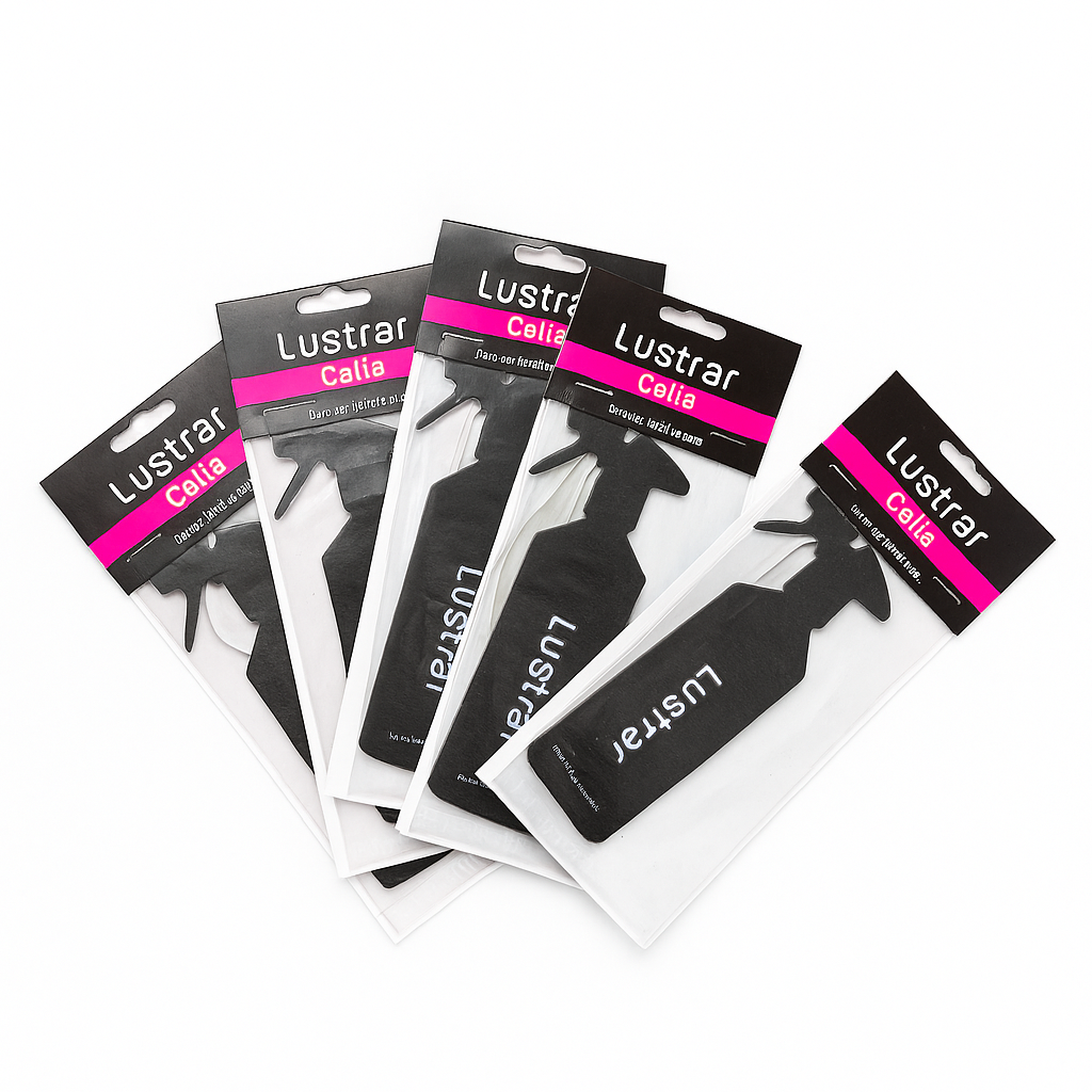 5x Celia Hanging Car Air Fresheners