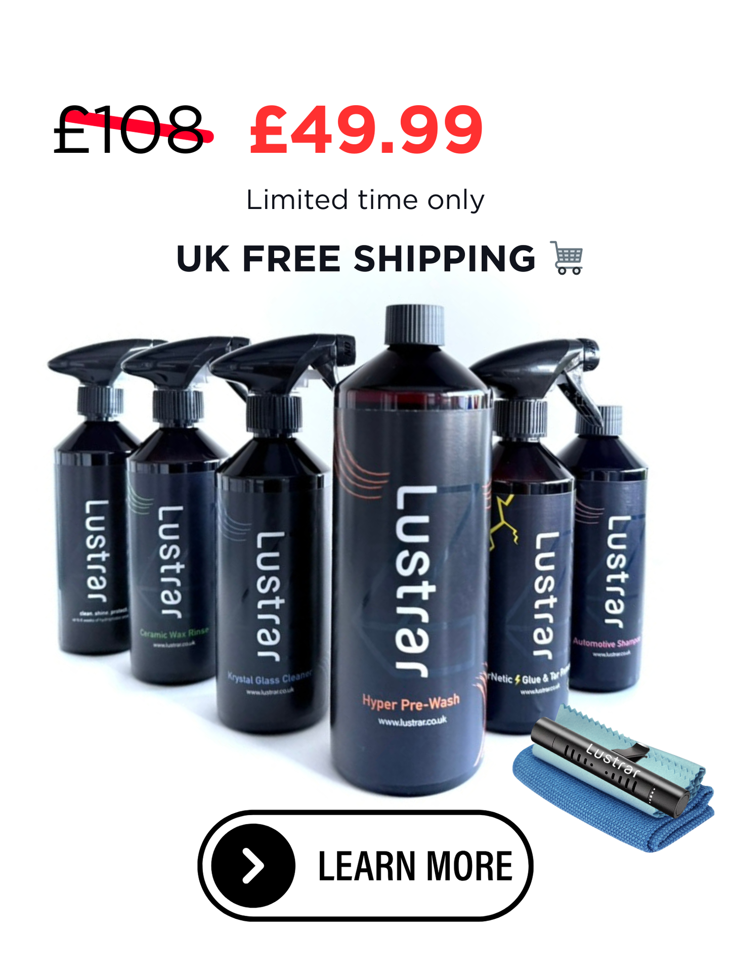Lustrar - The Revive Wash Kit